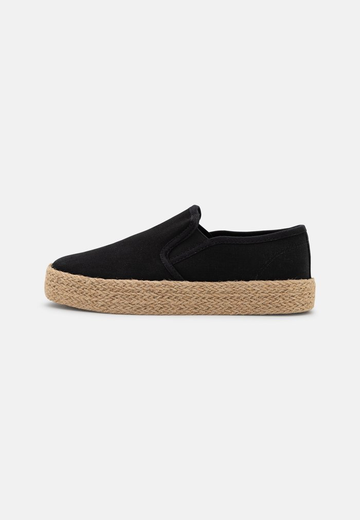 Chaussure Basse Anna Field Espadrillas Slip on Noir Femme | LXM-9122281